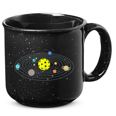 Pickleball Solar System 15oz Campfire Ceramic Mug