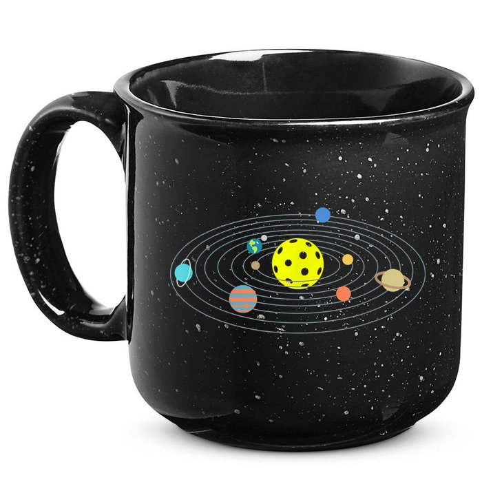 Pickleball Solar System 15oz Campfire Ceramic Mug