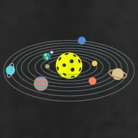 Pickleball Solar System 15oz Campfire Ceramic Mug