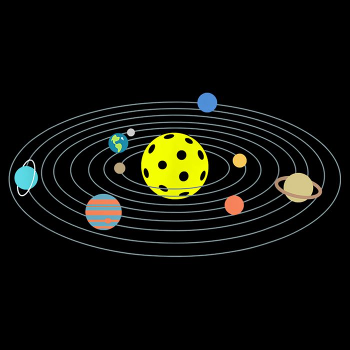 Pickleball Solar System Magnet