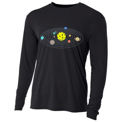 Pickleball Solar System Cooling Performance Long Sleeve Crew