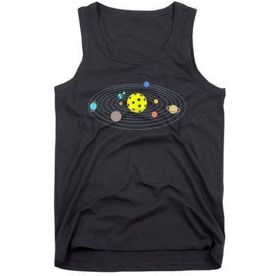 Pickleball Solar System Tank Top