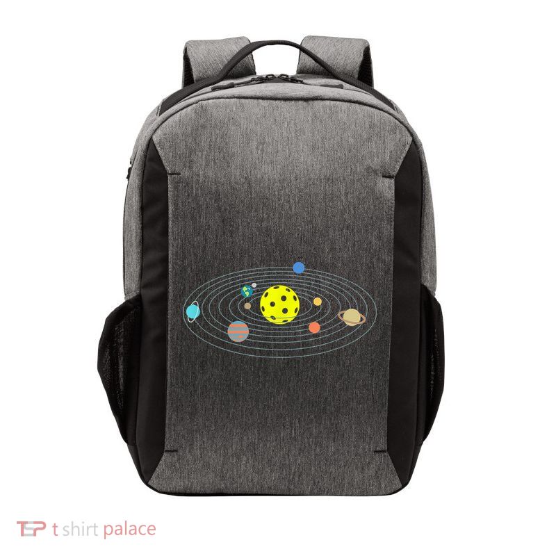 Pickleball Solar System Vector Backpack