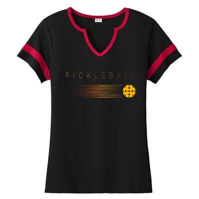 Pickleball Stylish Simple Pickleball Ladies Halftime Notch Neck Tee