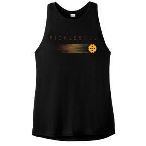 Pickleball Stylish Simple Pickleball Ladies PosiCharge Tri-Blend Wicking Tank