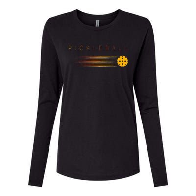 Pickleball Stylish Simple Pickleball Womens Cotton Relaxed Long Sleeve T-Shirt