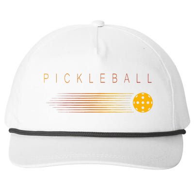 Pickleball Stylish Simple Pickleball Snapback Five-Panel Rope Hat