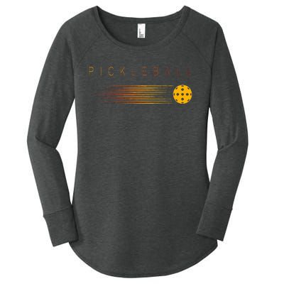 Pickleball Stylish Simple Pickleball Women's Perfect Tri Tunic Long Sleeve Shirt