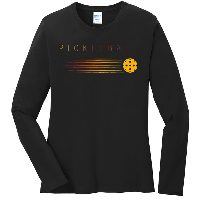 Pickleball Stylish Simple Pickleball Ladies Long Sleeve Shirt