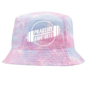 Practice Safe Sets Workout Fitness Motivation Gym Training Tie-Dyed Bucket Hat