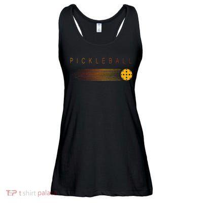 Pickleball Stylish Simple Ladies Essential Flowy Tank