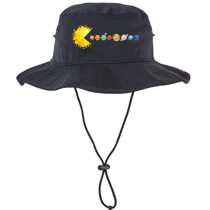 Planetary System Star Eating Planets Sun Funny Astronomy Legacy Cool Fit Booney Bucket Hat