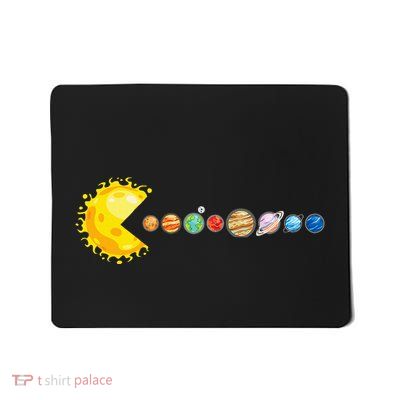Planetary System Star Eating Planets Sun Funny Astronomy Mousepad