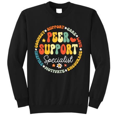 Peer Support Specialist Life Appreciation Week School Sweatshirt