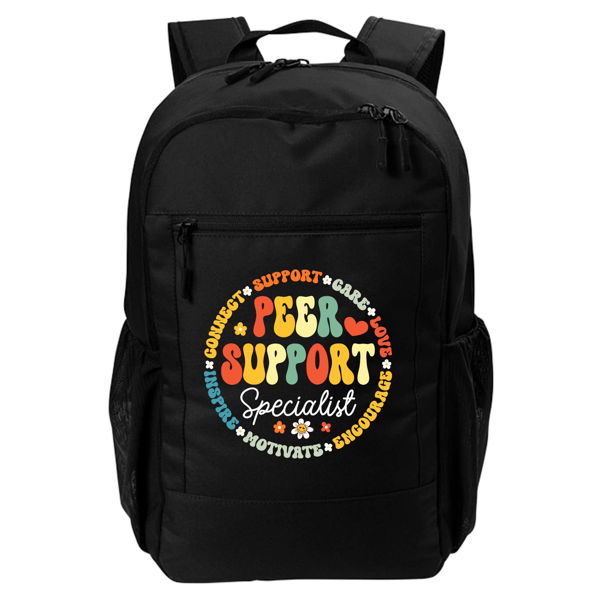 Peer Support Specialist Life Appreciation Week School Backpack