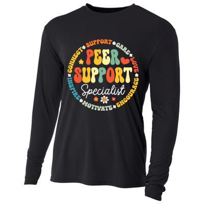 Peer Support Specialist Life Appreciation Week School Cooling Performance Long Sleeve Crew