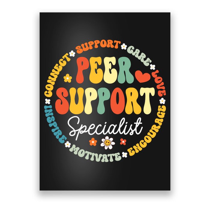 Peer Support Specialist Life Appreciation Week School Poster