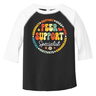 Peer Support Specialist Life Appreciation Week School Toddler Fine Jersey T-Shirt