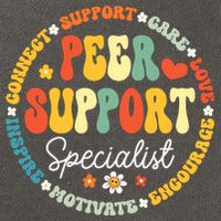 Peer Support Specialist Life Appreciation Week School Cotton Canvas Backpack