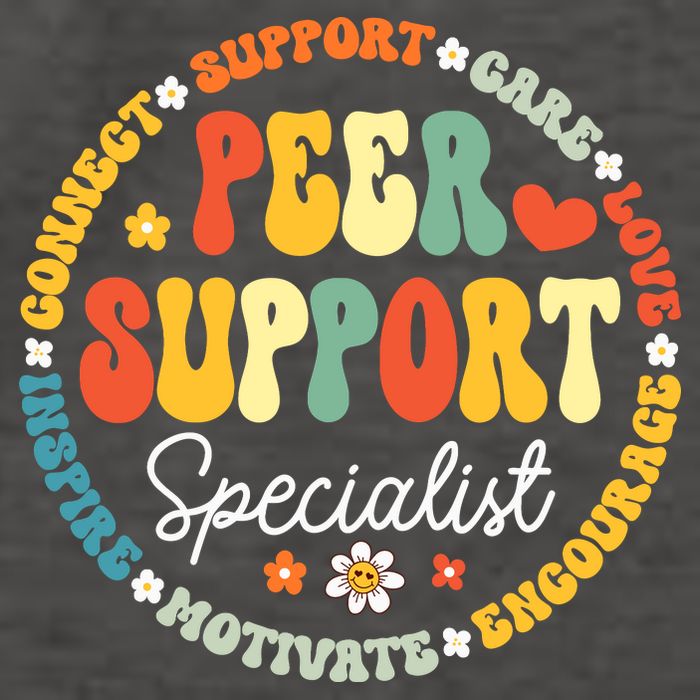 Peer Support Specialist Life Appreciation Week School Vector Backpack