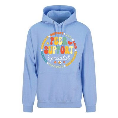 Peer Support Specialist Life Appreciation Week School Unisex Surf Hoodie