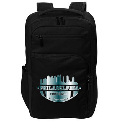 Philadelphia Skyline Shaped Into Football Impact Tech Backpack