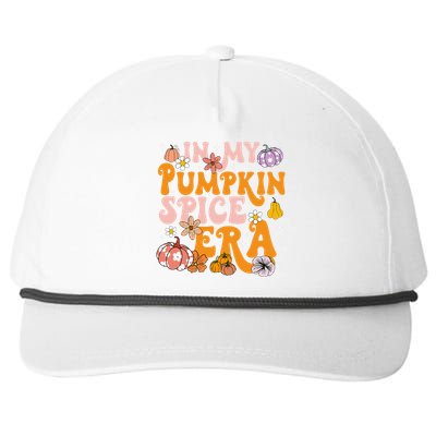 Pumpkin Spice Season Autumn Thanksgiving Humor Snapback Five-Panel Rope Hat