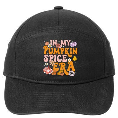 Pumpkin Spice Season Autumn Thanksgiving Humor 7-Panel Snapback Hat