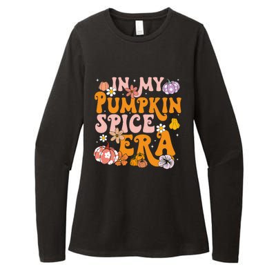 Pumpkin Spice Season Autumn Thanksgiving Humor Womens CVC Long Sleeve Shirt