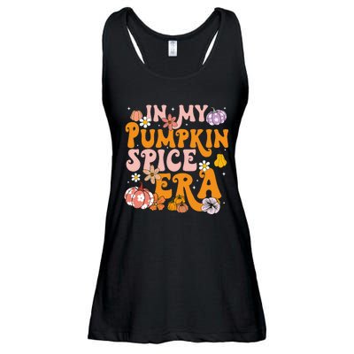 Pumpkin Spice Season Autumn Thanksgiving Humor Ladies Essential Flowy Tank