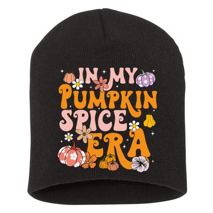 Pumpkin Spice Season Autumn Thanksgiving Humor Short Acrylic Beanie