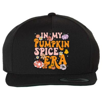 Pumpkin Spice Season Autumn Thanksgiving Humor Wool Snapback Cap