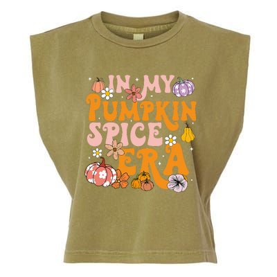 Pumpkin Spice Season Autumn Thanksgiving Humor Garment-Dyed Women's Muscle Tee