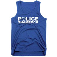 Police Shamrock St Patrick's Day Gift Tank Top