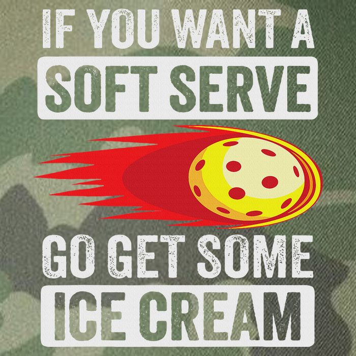 Pickleball Soft Serve Ice Cream Funny Pickleball Legacy Tie Dye Trucker Hat