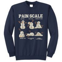 Pain Scale Snowman Funny Nurse Christmas Icu Nurse Sweatshirt