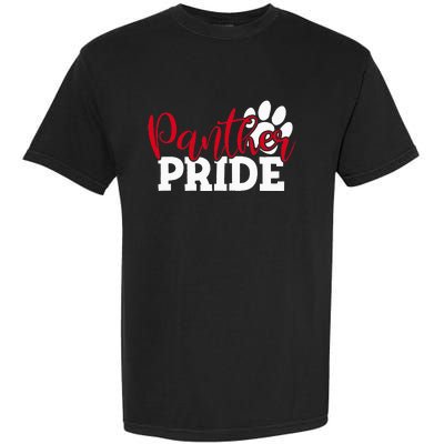 Panther School Sports Name Spirit Back To School Garment-Dyed Heavyweight T-Shirt