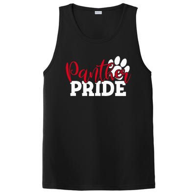 Panther School Sports Name Spirit Back To School PosiCharge Competitor Tank