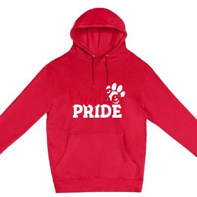 Panther School Sports Name Spirit Back To School Premium Pullover Hoodie