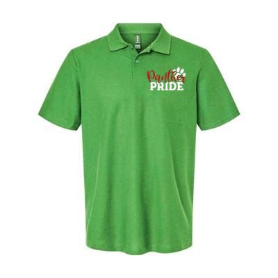 Panther School Sports Name Spirit Back To School Softstyle Adult Sport Polo