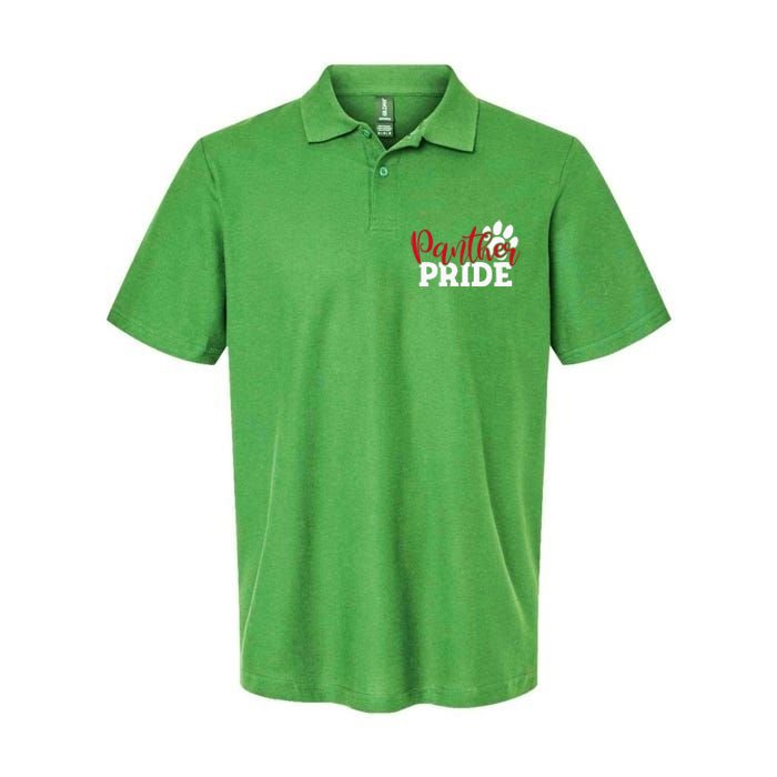 Panther School Sports Name Spirit Back To School Softstyle Adult Sport Polo