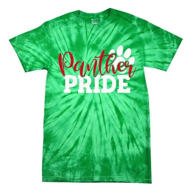 Panther School Sports Name Spirit Back To School Tie-Dye T-Shirt