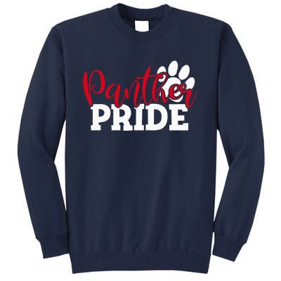 Panther School Sports Name Spirit Back To School Tall Sweatshirt