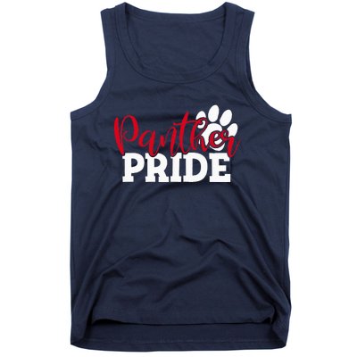 Panther School Sports Name Spirit Back To School Tank Top