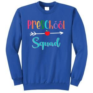 Preschool Squad Teacher Back To School PreK Teacher Gift Sweatshirt