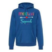 Preschool Squad Teacher Back To School PreK Teacher Gift Premium Hoodie