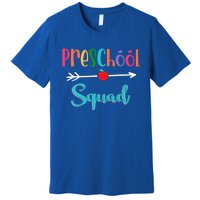 Preschool Squad Teacher Back To School PreK Teacher Gift Premium T-Shirt