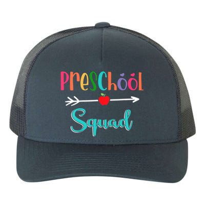 Preschool Squad Teacher Back To School PreK Teacher Gift Yupoong Adult 5-Panel Trucker Hat