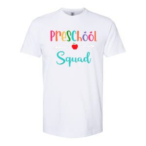 Preschool Squad Teacher Back To School PreK Teacher Gift Softstyle CVC T-Shirt