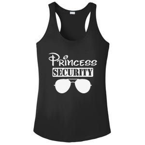 Princess Security Team Family Birthday Trip Dad Mom Daughter Ladies PosiCharge Competitor Racerback Tank